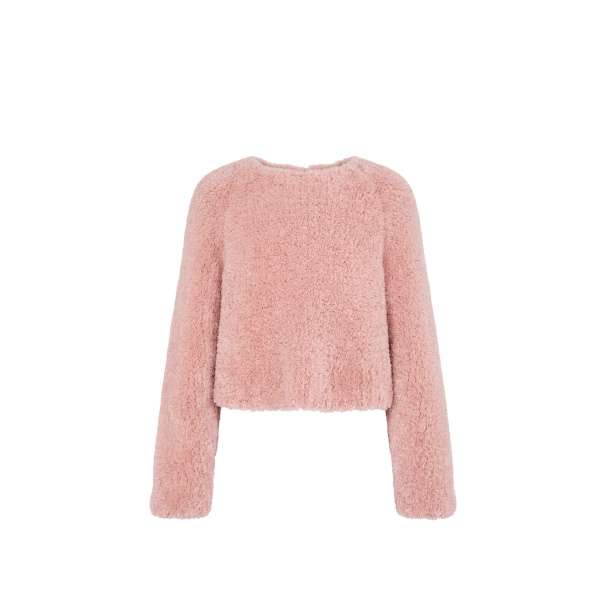 ulla johnson cosette cashmere fur pullover