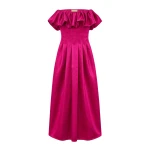 ulla johnson cosima strapless satin dress