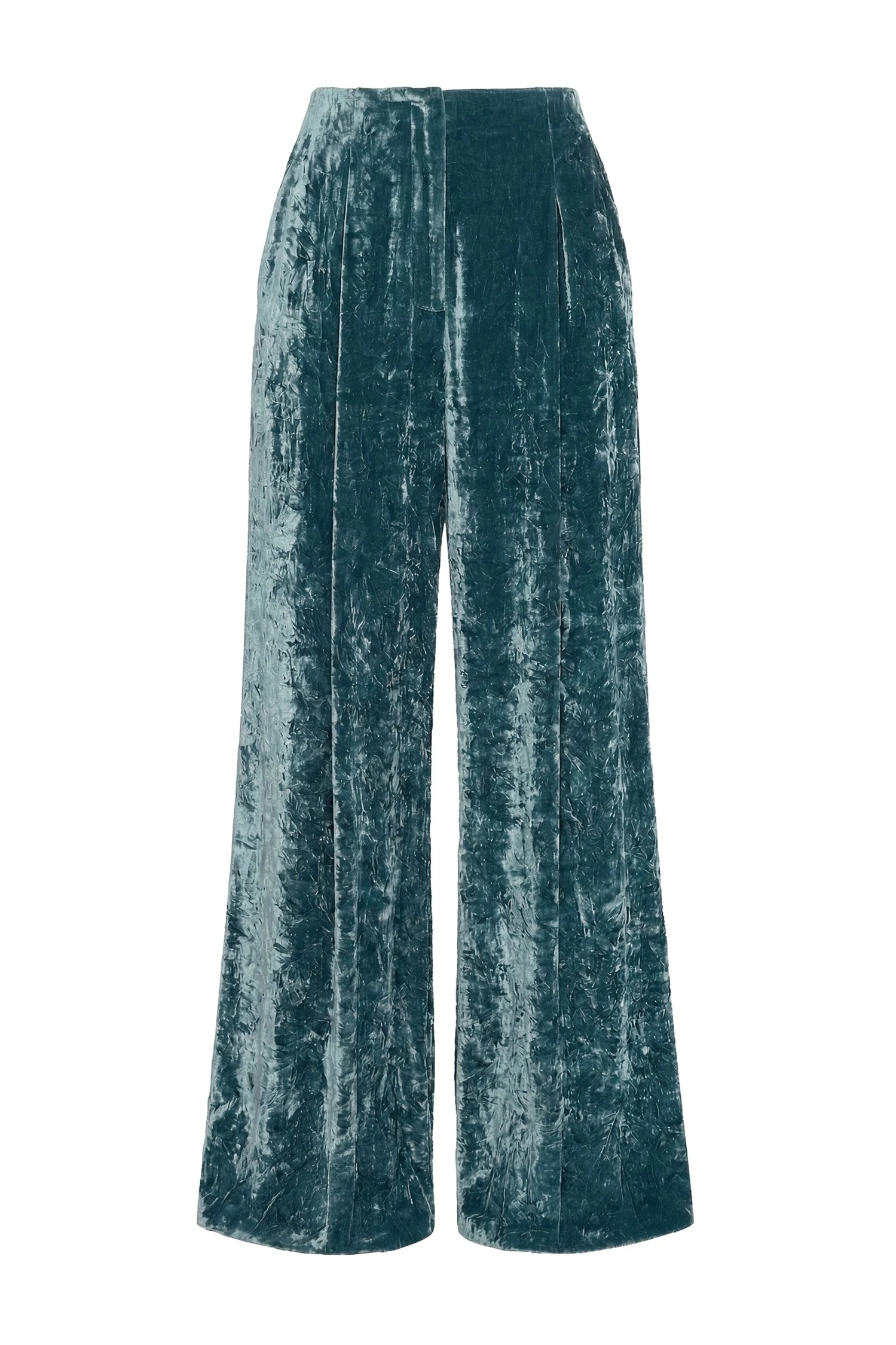 Elan Velvet Pant in Jadeite