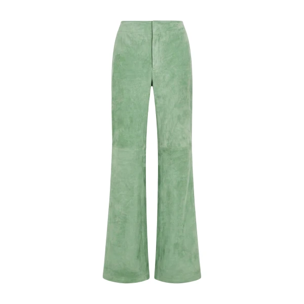Freja Suede Pant in Aventurine