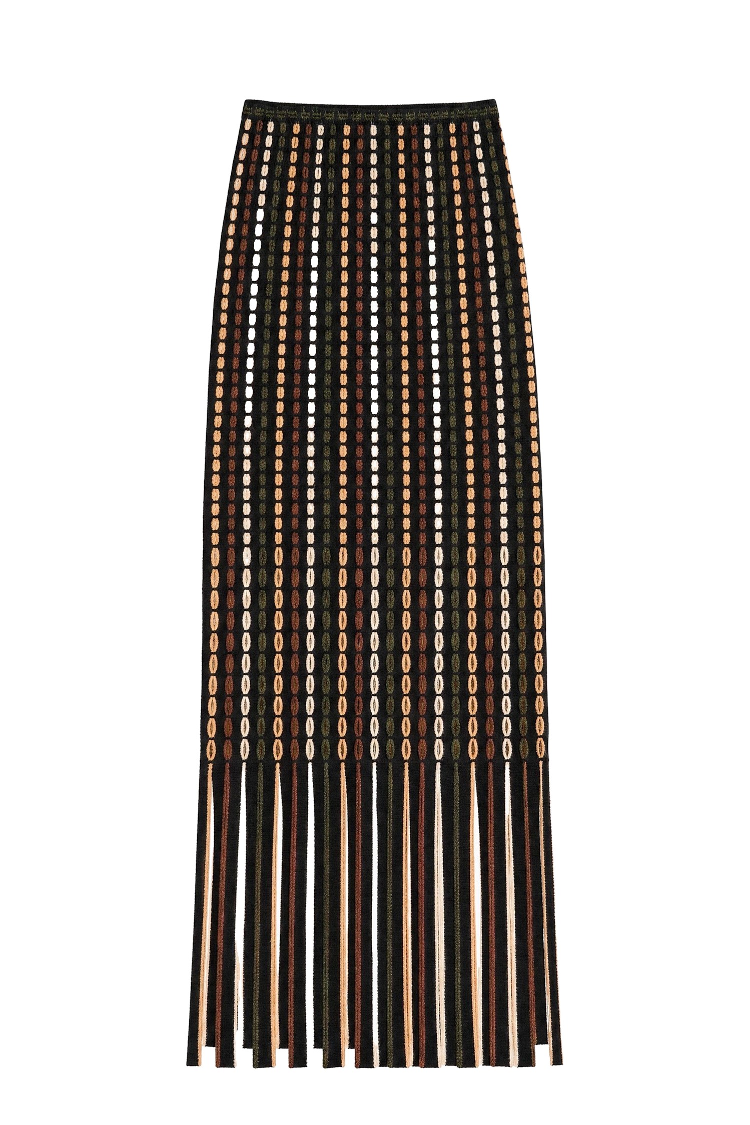 Ineze Knit Skirt in Noctis