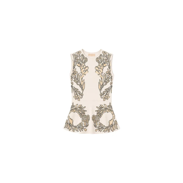 ulla johnson nadira jacquard top
