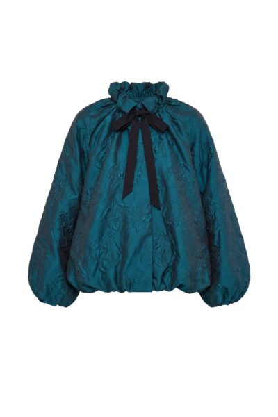 Roux Cloque Jacket in Beryl