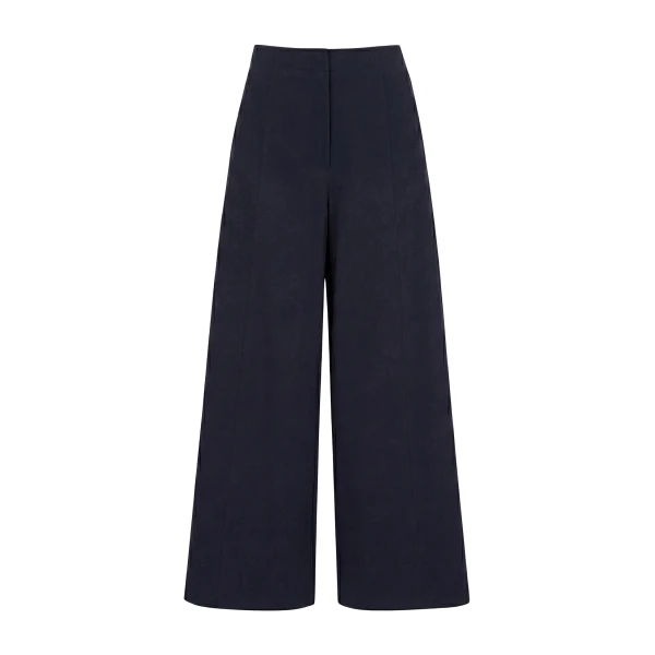 Sascha Cropped Trouser in Marine
