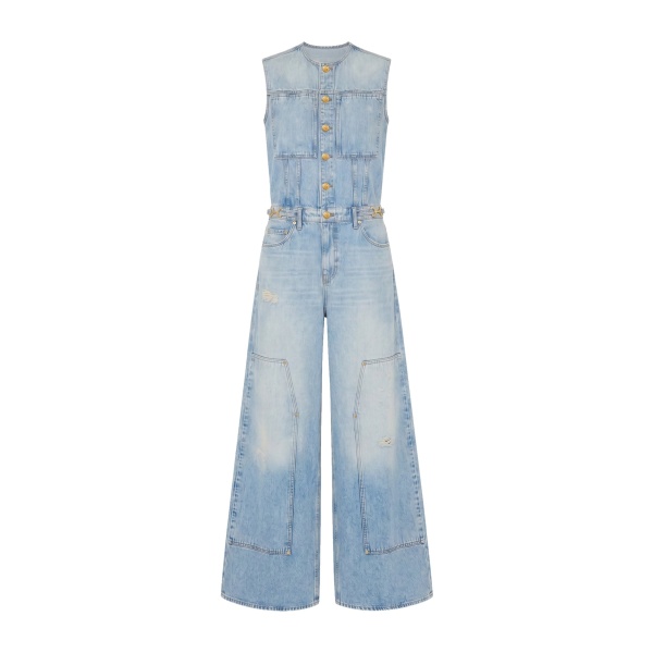 ulla johnson the esme denim jumpsuit