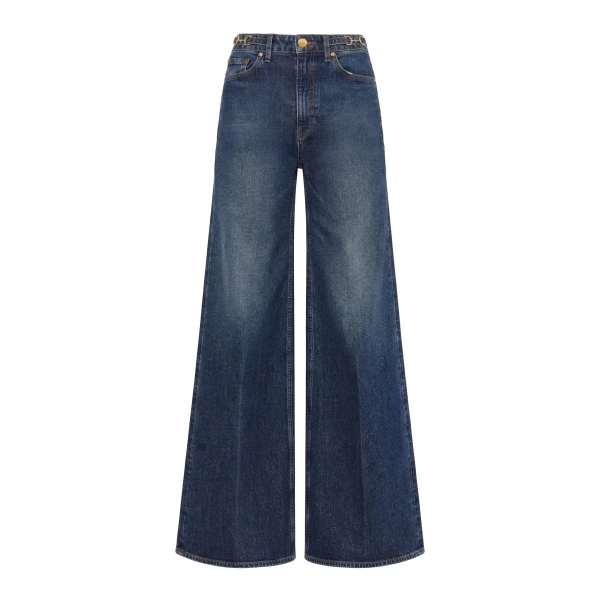 The Stretch Valory Flare Jean in Nile