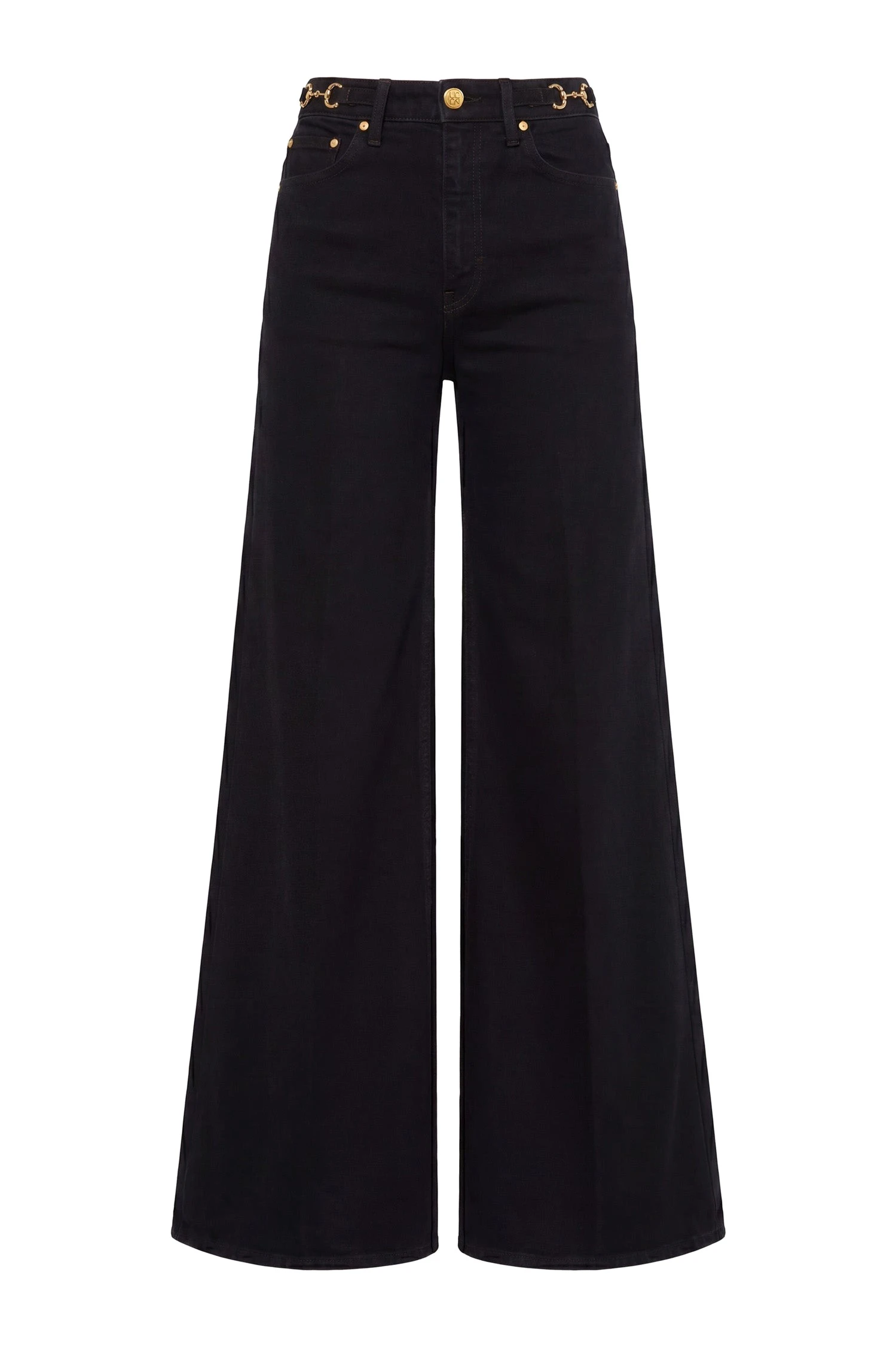 The Stretch Valory Flare Jean in Noir