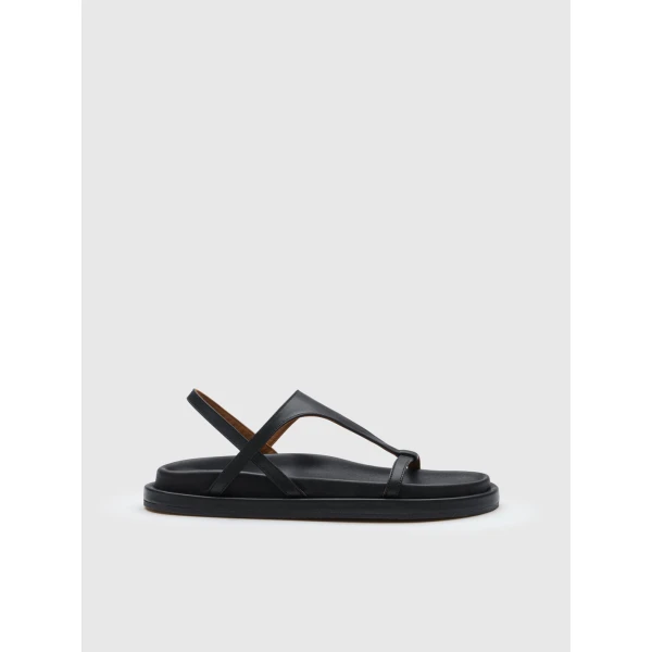 ATP Atelier Ultimo in Black Comfy Sandals