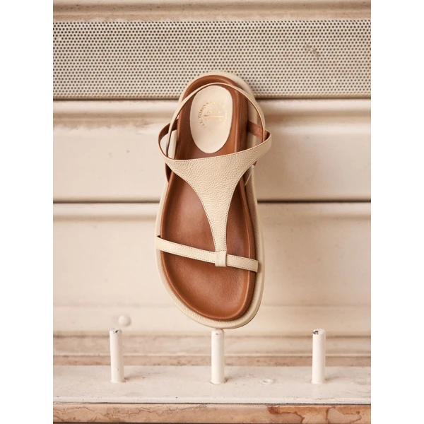 Ivory ATP Atelier comfy sandals