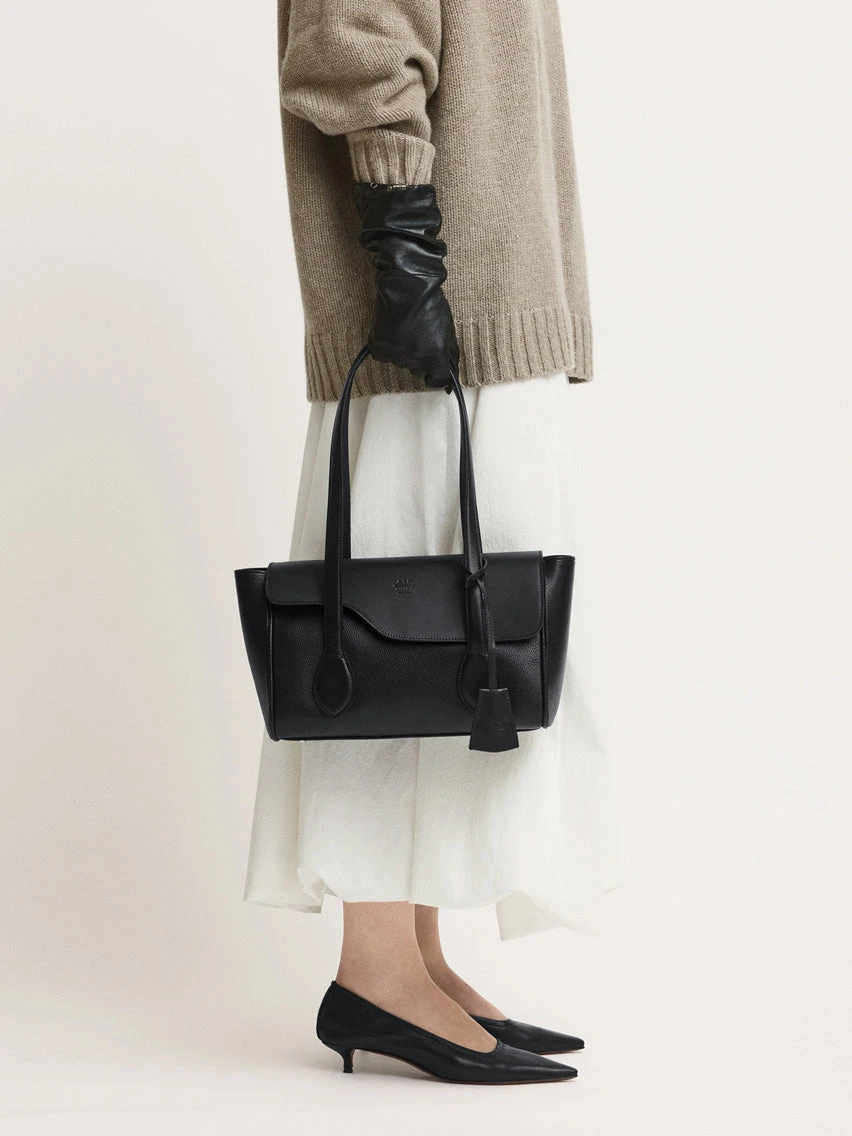 Black ATP Atelier pumps