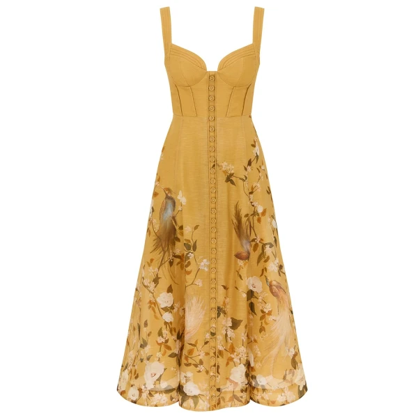 Momentum Corded Midi Dress