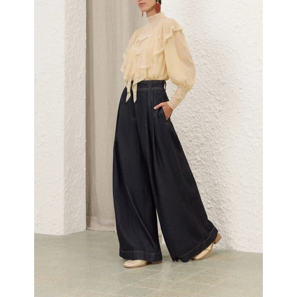 Zimmermann Momentum Waterfall Blouse, view 3