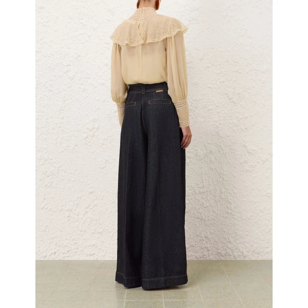 Zimmermann Momentum Waterfall Blouse, view 4