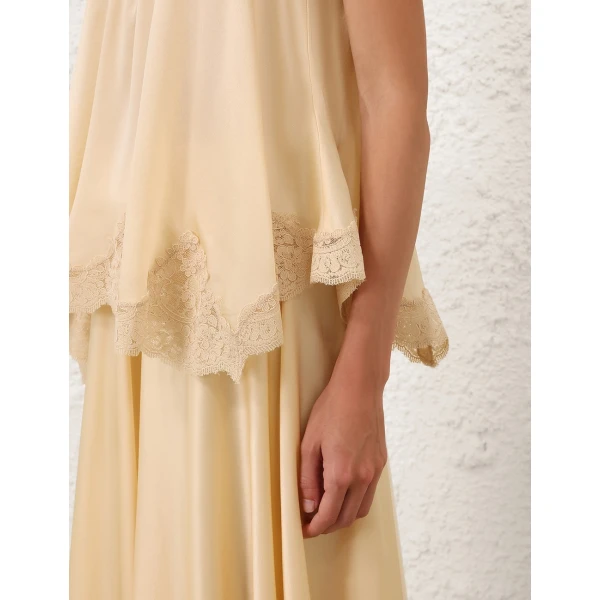Zimmermann Valiant Satin Camisole, view 5
