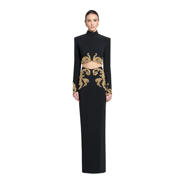 Zuhair Murad Beaded Cady Skirt - Skirts - Lebanese Haute Couture and Evening Gowns at Coveti