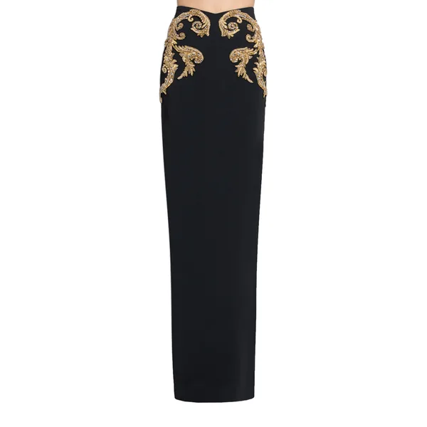 Zuhair Murad Beaded Cady Skirt - Skirts - Lebanese Haute Couture and Evening Gowns at Coveti