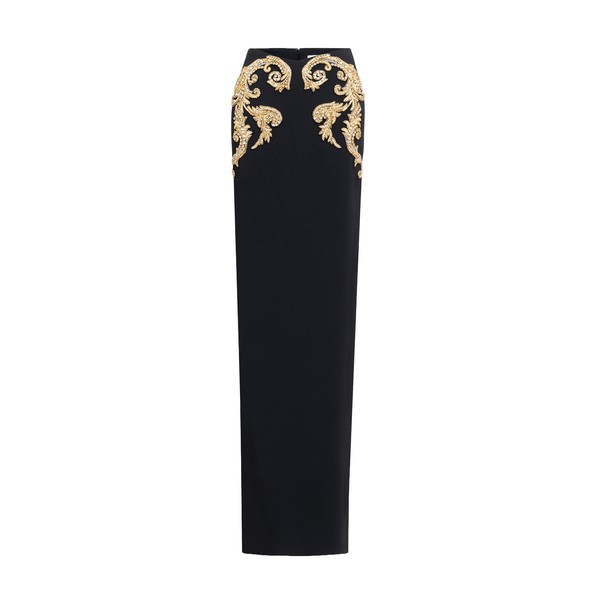 Zuhair Murad Beaded Cady Skirt - Skirts - Lebanese Haute Couture and Evening Gowns at Coveti