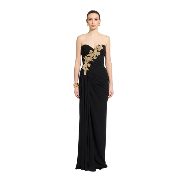 Zuhair Murad Cady Beaded Long Dress - Dresses - Lebanese Haute Couture and Evening Gowns at Coveti