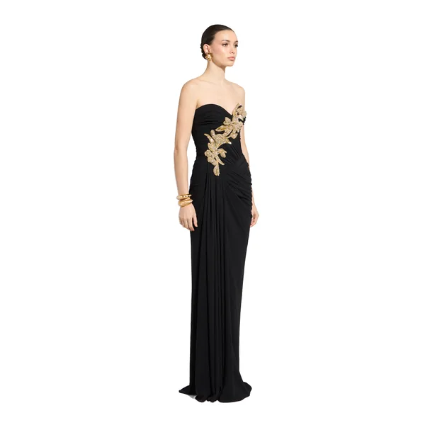 Zuhair Murad Cady Beaded Long Dress - Dresses - Lebanese Haute Couture and Evening Gowns at Coveti