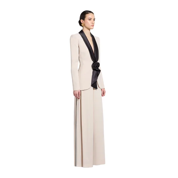 Zuhair Murad Cady Flower Jacket - Jackets - Lebanese Haute Couture and Evening Gowns at Coveti