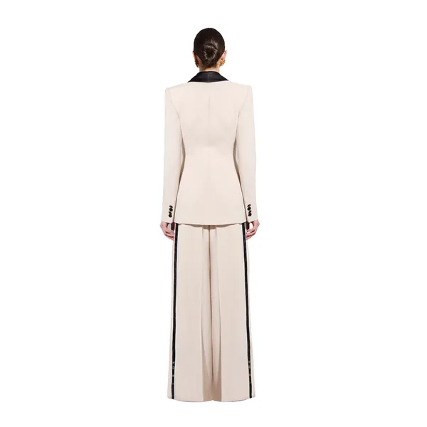 Zuhair Murad Cady Wide Trousers - Pants - Lebanese Haute Couture and Evening Gowns at Coveti