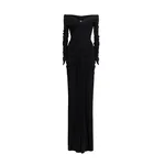 Zuhair Murad Draped Off-Shoulder Dress - Dresses - Lebanese Haute Couture and Evening Gowns at Coveti