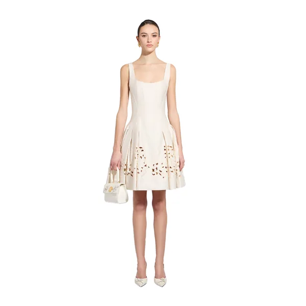 Zuhair Murad Embroidered Mini Dress - Dresses - Lebanese Haute Couture and Evening Gowns at Coveti