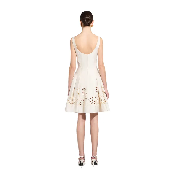 Zuhair Murad Embroidered Mini Dress - Dresses - Lebanese Haute Couture and Evening Gowns at Coveti