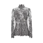 Zuhair Murad Floral Halter Lace Top - Tops - Lebanese Haute Couture and Evening Gowns at Coveti