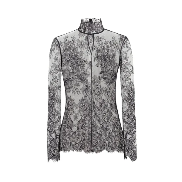 Zuhair Murad Floral Halter Lace Top - Tops - Lebanese Haute Couture and Evening Gowns at Coveti