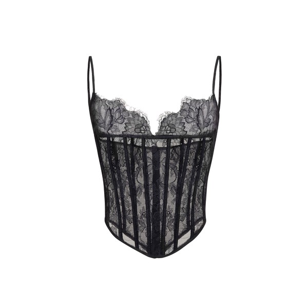 Zuhair Murad Floral Lace Top - Tops - Lebanese Haute Couture and Evening Gowns at Coveti