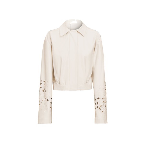Zuhair Murad Flower Embroidered Jacket - Jackets - Lebanese Haute Couture and Evening Gowns at Coveti