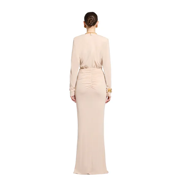 Zuhair Murad Jersey Long Dress - Dresses - Lebanese Haute Couture and Evening Gowns at Coveti