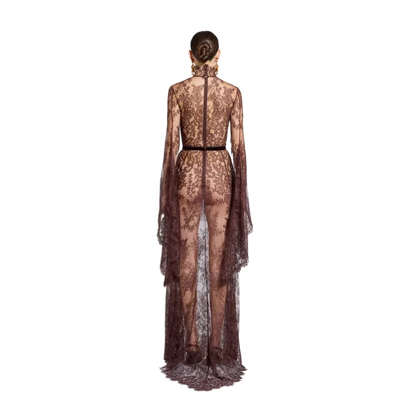 Zuhair Murad Lace Long Dress - Dresses - Lebanese Haute Couture and Evening Gowns at Coveti