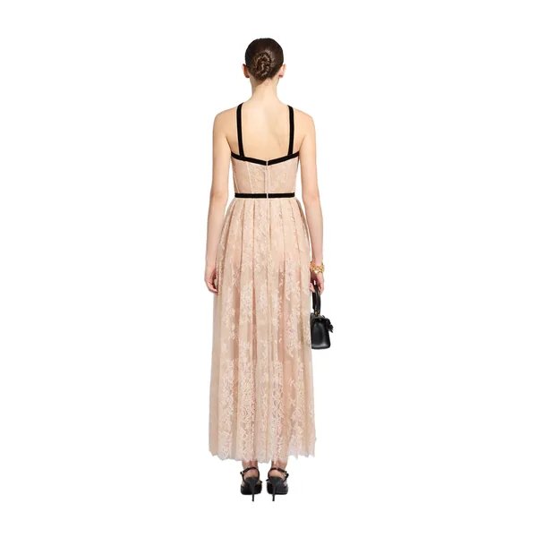 Zuhair Murad Lace Midi Dress - Dresses - Lebanese Haute Couture and Evening Gowns at Coveti