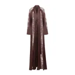 Zuhair Murad Lace & Satin Coat - Coats - Lebanese Haute Couture and Evening Gowns at Coveti