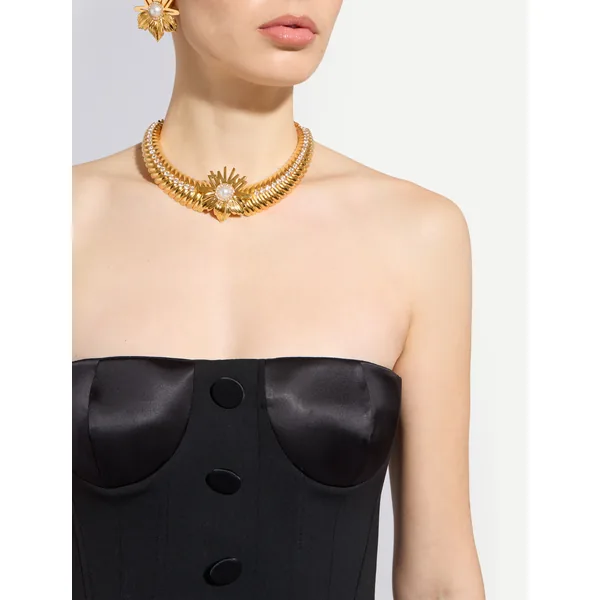 Zuhair Murad Light Wool Midi Dress - Dresses - Lebanese Haute Couture and Evening Gowns at Coveti