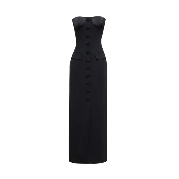 Light Wool Midi Dress