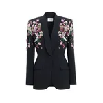 Zuhair Murad Multicolor Cady Jacket - Jackets - Lebanese Haute Couture and Evening Gowns at Coveti