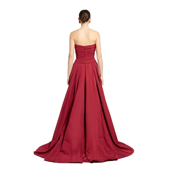 Zuhair Murad Strapless Draped Dress - Dresses - Lebanese Haute Couture and Evening Gowns at Coveti