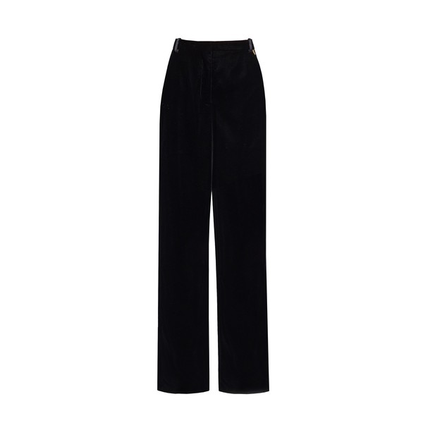 Zuhair Murad Velvet Wide Trousers - Pants - Lebanese Haute Couture and Evening Gowns at Coveti