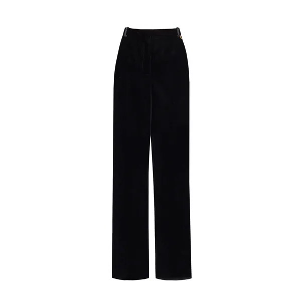 Velvet Wide Trousers