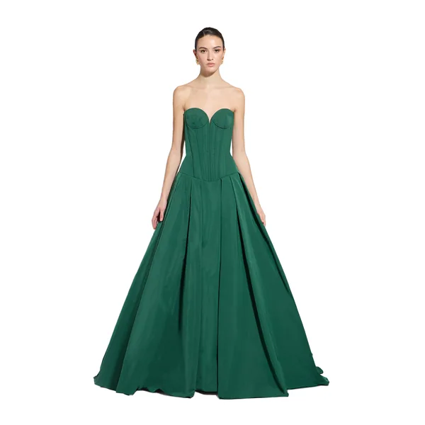Zuhair Murad Wide Long Dress - Dresses - Lebanese Haute Couture and Evening Gowns at Coveti