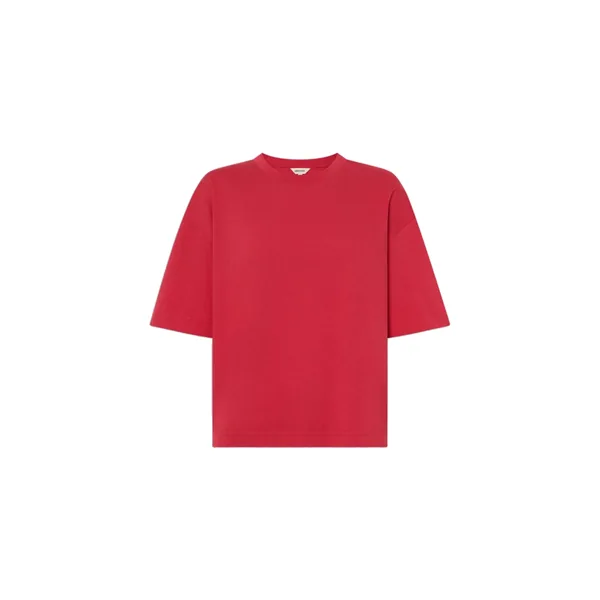 Relaxed Sleeve Tee Market Red
