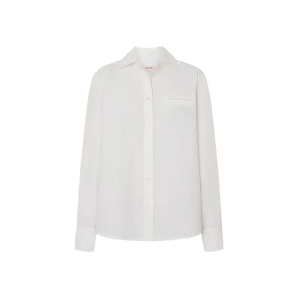 Jet Pocket Shirt Antique White