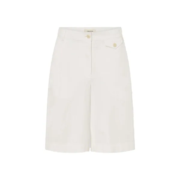 Clean Bermuda Short Antique White