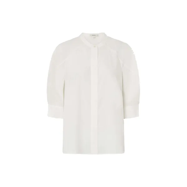 Sleeve Detail Shirt Antique White