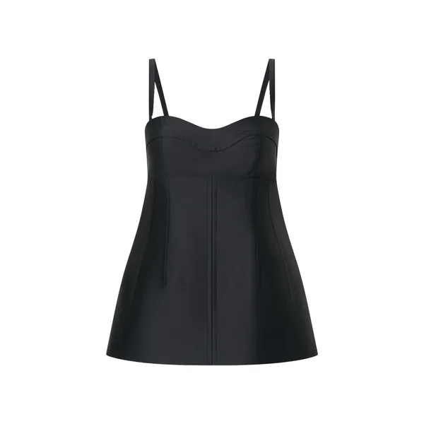 Structured Bandeau Black