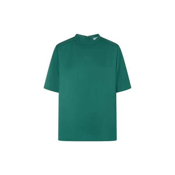 Double Satin Tee Neptune Green