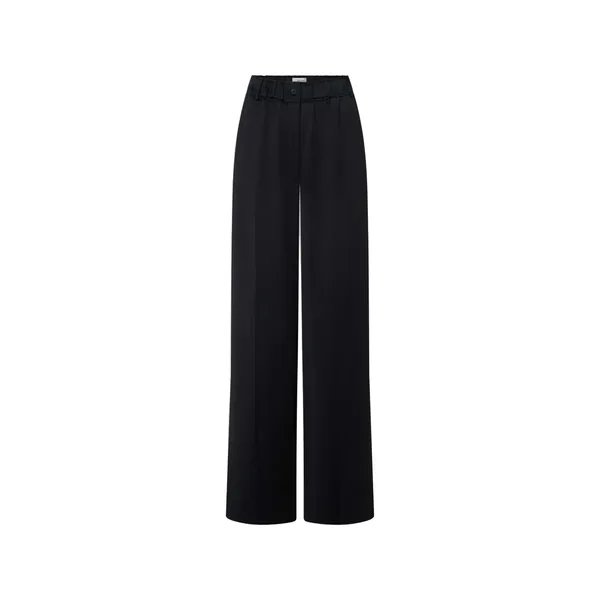 Double Satin Pyjama Pant Black